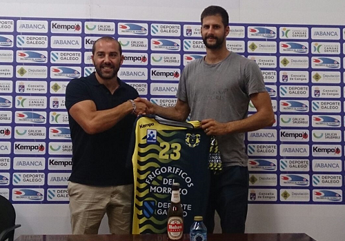 Nikola Potic, refuerzo para la primera línea de Frigoríficos Morrazo