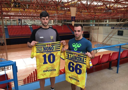 Nonó y Lancina, primeros fichajes presentados en Irún