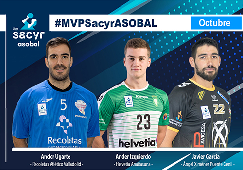 Tres candidatos nacionales al #MVPSacyrASOBAL de octubre