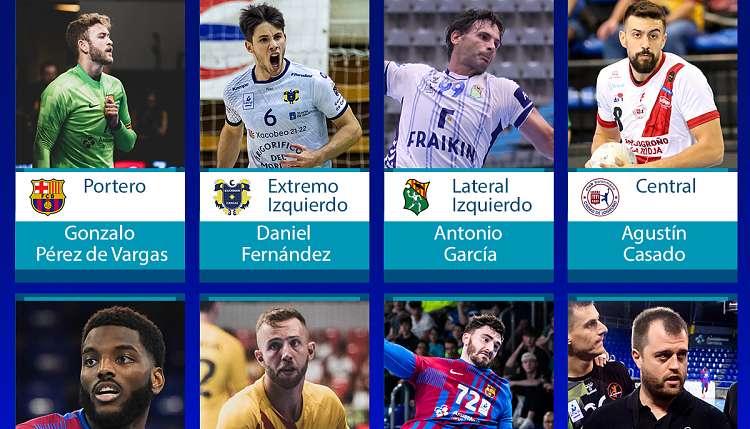 Presentamos el Equipo Ideal de la Liga Sacyr ASOBAL 2021/2022