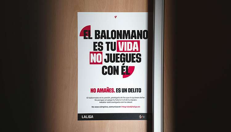 ASOBAL y LALIGA protegen la integridad en la élite del balonmano