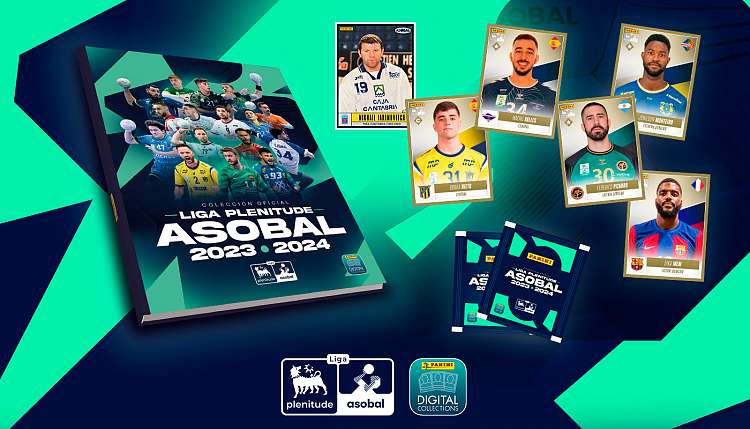 La cuarta colección de cromos Panini ASOBAL ya está disponible