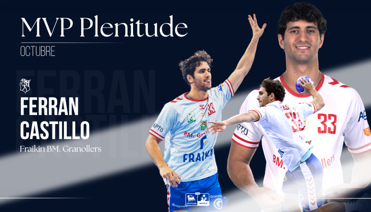 Ferran Castillo, premiado como MVP Plenitude de octubre