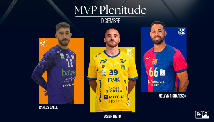 Calle, Nieto and Richardson submit their candidacy for December's MVP Plenitude.