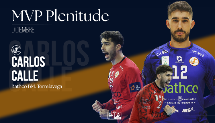 Carlos Calle, MVP Plenitude of the month of December.