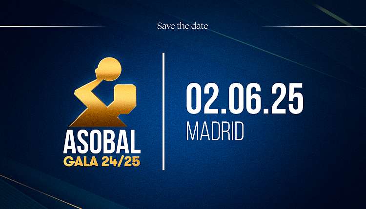 La Gala ASOBAL 2025 se celebrará en Madrid