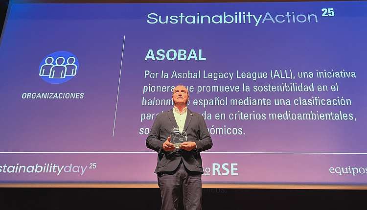 La ASOBAL Legacy League, premiada por su impacto social y medioambiental en los Sustainability Action 2025