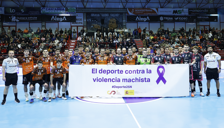 ASOBAL y sus clubes refuerzan su compromiso contra la violencia machista
